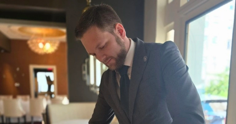 Head Sommelier Christopher Fagan