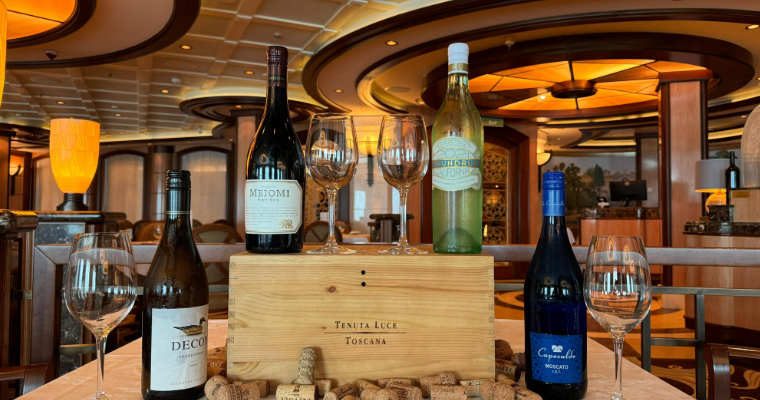 Princess Cruises Wine Selection